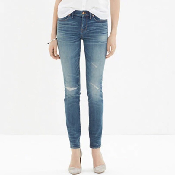 Madewell Denim - Madewell Skinny Skinny Distressed Jeans Size 24